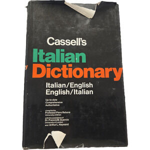 Cassell's Italian Dictionary: Italian-English / English-Italian Reference